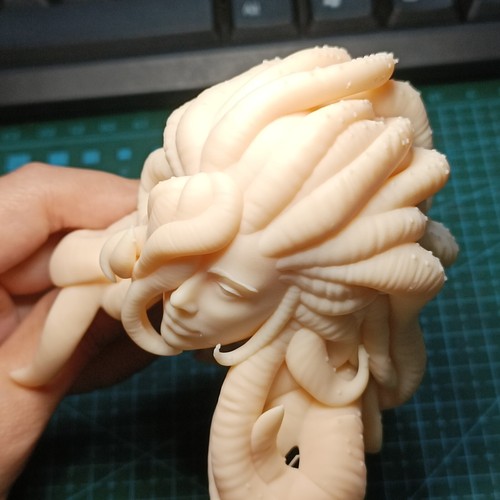 1:6 Head Sculpt cSea monster tentacle beauty For 12'' Female Action Figure Body - Picture 6 of 9