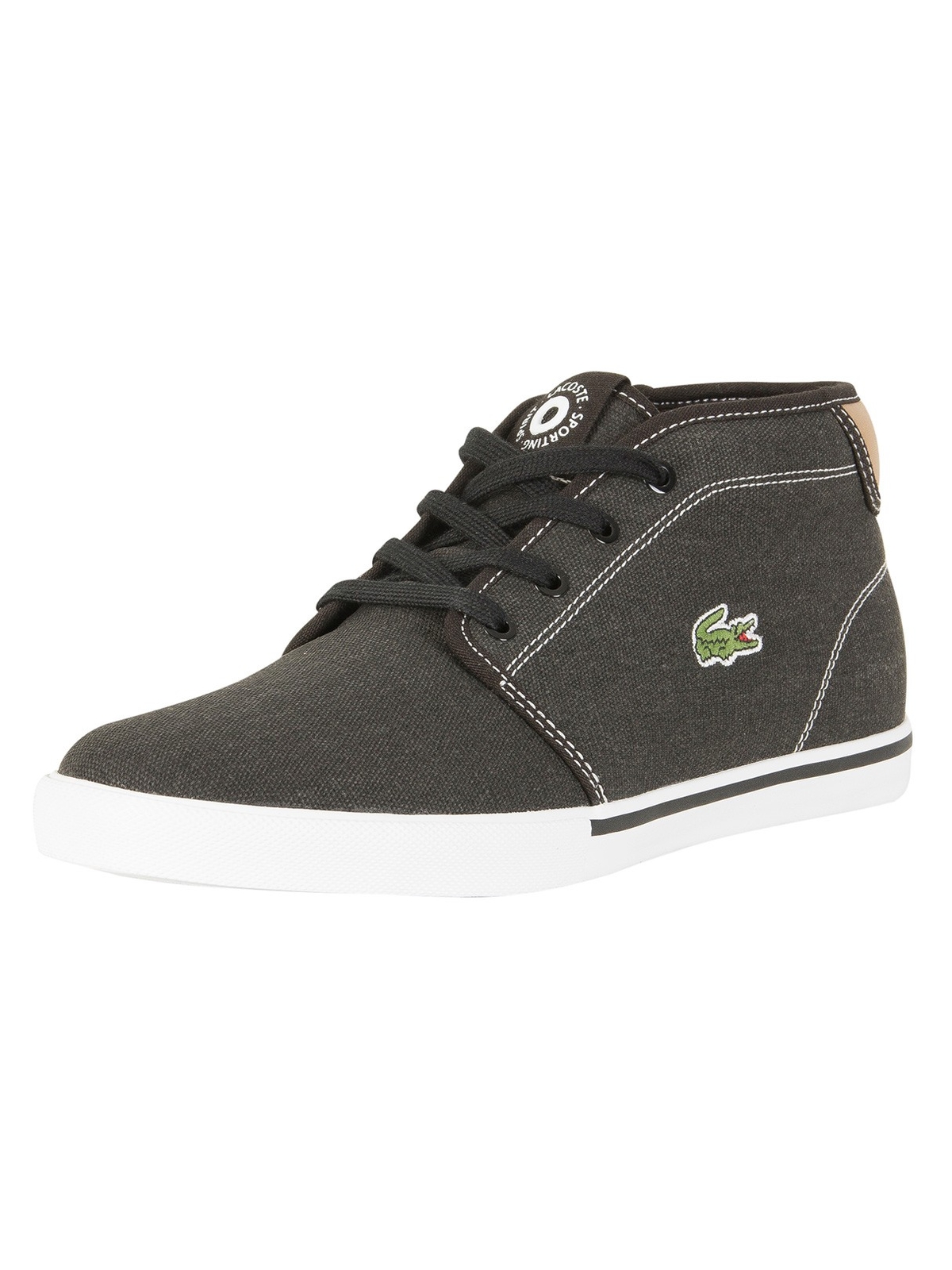 Lacoste Mannelijk Ampthill 118 1 CAM Trainers, Zwart Scarpe classiche da uomo Lacoste Mannelijk Ampthill 118 1 CAM Trainers, Zwart Scarpe classiche da uomo
