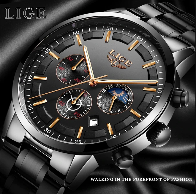 Lige 9877 cheap watch