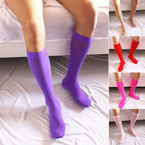 Ultra Thin Knee High Socks Calf Foot Socks Long Tube Socks Hosiery Soft Stretch - Picture 1 of 23
