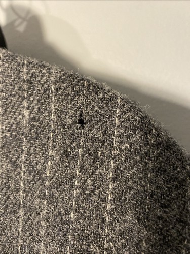 Chaqueta Hugo Boss Harris Tweed Pin Strip 100% Lana Virgen 42L Para Hombre De Colección - Imagen 10 de 12