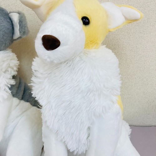 Borzoi Kuttari Ultra Grande Muñeca de Peluche Juguete Set de 2 Perros Juego de 2 Colores Raro Taito JP - Imagen 5 de 24
