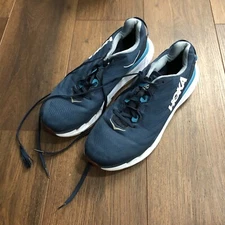 Hoka One One Elevon 2 Blue Running Walking Sneaker Shoes Sz 11.5 1106477-MOBM