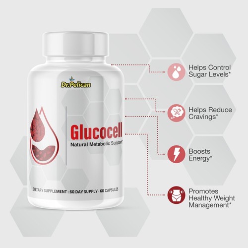 Glucocell- Blood Support- 60 Capsules - Picture 2 of 5