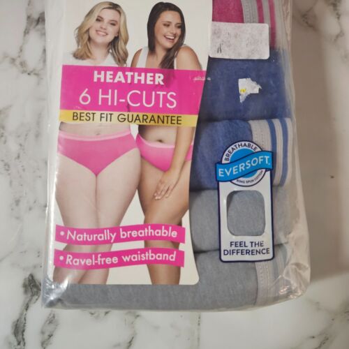 Fruit of the loom para mujer Fit For Me 6 piezas brezo multicolor cortes altos transpirable - Imagen 7 de 36