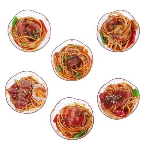 6 Pcs Simulation Food Model Child Pretend Kitchen Props for Display - 第 2/12 張圖片