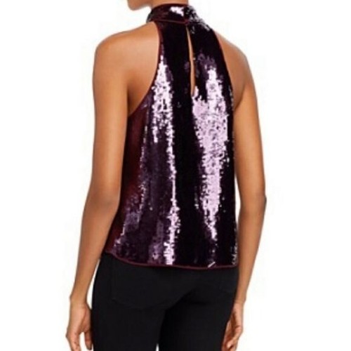 NWT Joie Lei Lei Sequined Sleeveless Halter Top Size S- - Bild 2 von 12