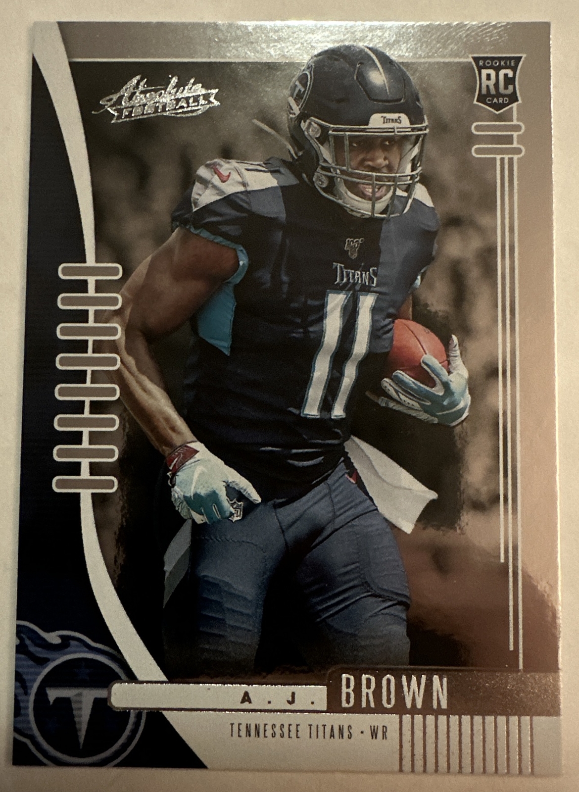 2019 Panini Absolute #101 A.J. BROWN  RC Rookie Tennessee Titans 