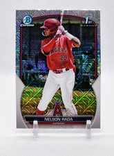 2023 Bowman Baseball NELSON RADA 1st Mega Box Refractor ANGELS