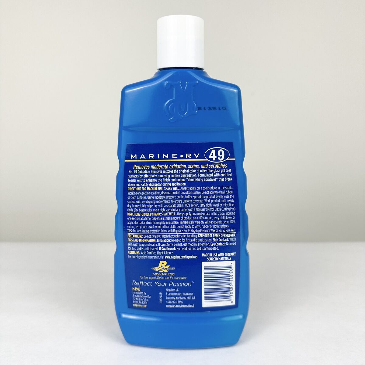 Meguiar's #49 Heavy Duty Oxidation Remover - 16oz 70382149161