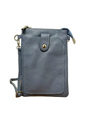 Ladies Real Leather Crossbody Bag Cell Phone Purse Wallet Mobile Pouch for Women