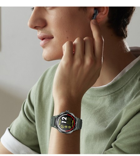 2-in-1 Smart Watch with Earbuds Men Smartwatch Music Headset For Android iOS - Picture 15 of 19