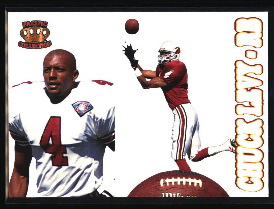 1995 Pacific Prisms #1 Chuck Levy Arizona Cardinals