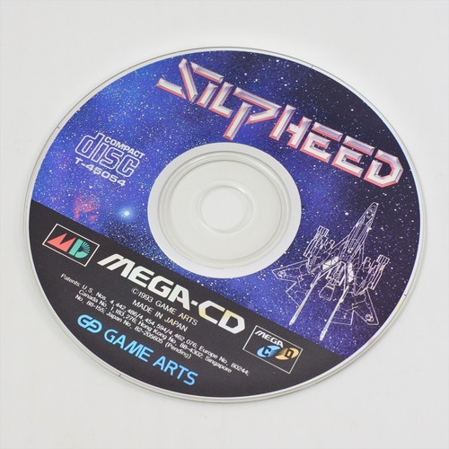 SILPHEED Disk Only Sega Mega CD mcd - Picture 1 of 2