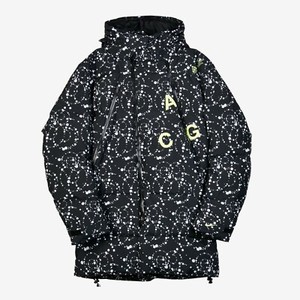 Nike NikeLab ACG Down-Fill Parka Jacket Men's Size MEDIUM Black/White $700 884776878908 | eBay