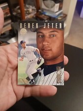 1996 Leaf Studio - #33 Derek Jeter