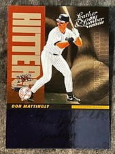 2005 Donruss Leather & Lumber HITTERS Don Mattingly 0914/2000
