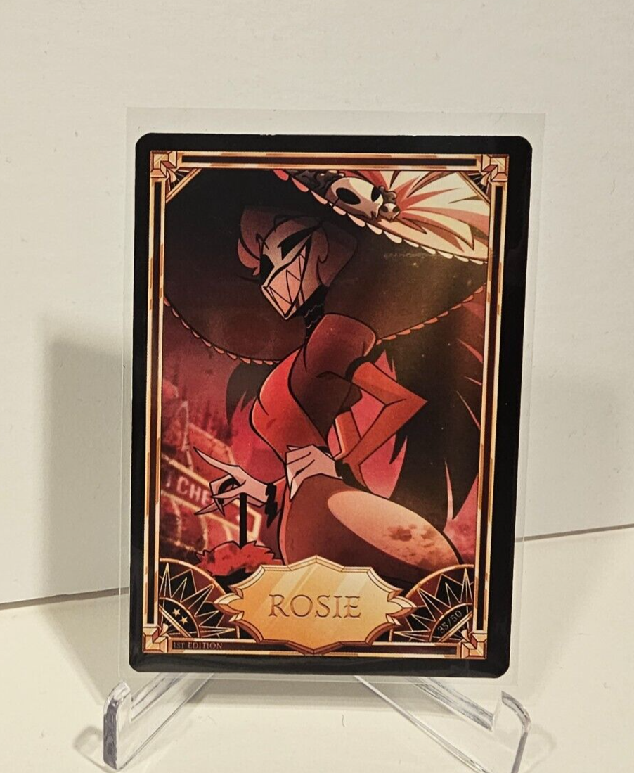 HAZBIN HOTEL ROSIE 1ST EDITIONトレカ Hazbin Hotel Trading Card - ROSIE 35/50 - 1st Edition | eBay