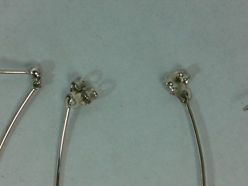 Orecchini vintage lunghi ondulati argento sterling filo perle coltivate pendenti boho moderni - Foto 20 di 22