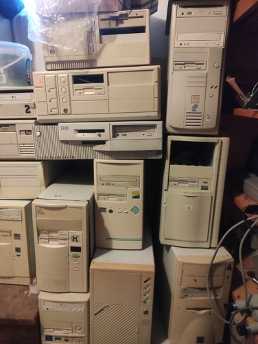 vintage computer pentium i586 (p54c ) 100mhz 4mb ram !working! - Picture 8 of 8