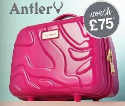 antler pink bag