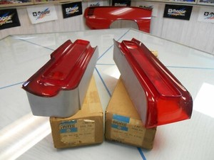 1969-Plymouth-Fury-I-amp-II-NOS-Mopar-Left-Right-Tail-Lens-Part-Number-2932711-710