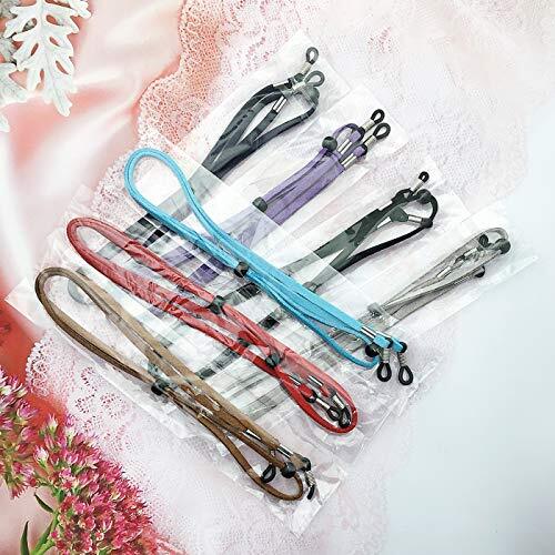 7pcs Adjustable Elastic Glasses Cord Sports Eyewear Retainers Safety Neck - Picture 6 of 7