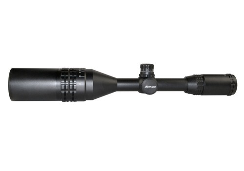 3-9x50 Rifle Scope AOL with Rings W/E RGB Mil Dot Ill Flip-Up + Caps + Sunshade - Picture 6 of 10