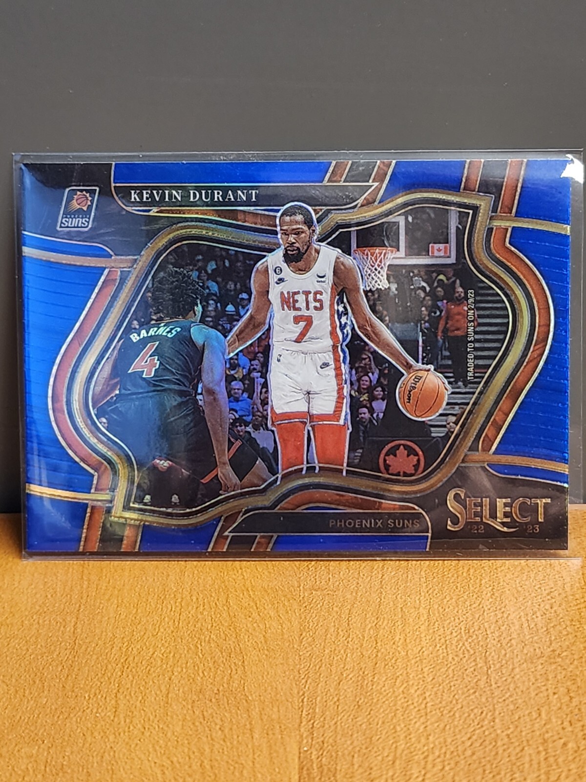 KEVIN DURANT 2022-23 SELECT COURTSIDE Blue Prizm