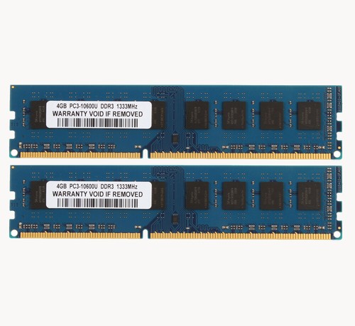 16GB 4PCS 4GB CPU PC3-10600U DDR3 1333MHz 240PIN Desktop DIMM Memory RAM 1.5V #` - Picture 8 of 12