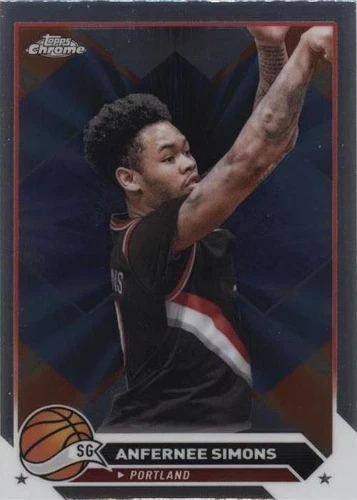 2023-24 Topps Chrome - Anfernee Simons #143