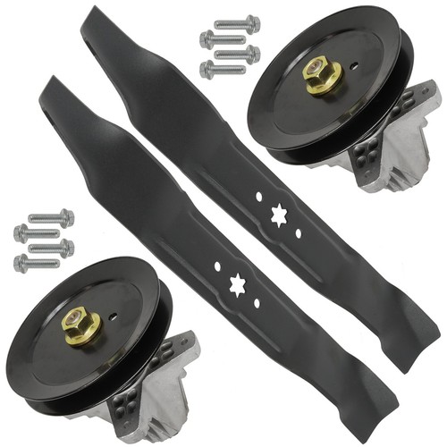 42" Deck Spindle Blade Kit Fits Cub Cadet RZT-42 RZT42 2011 and up 42" Deck - Picture 5 of 8