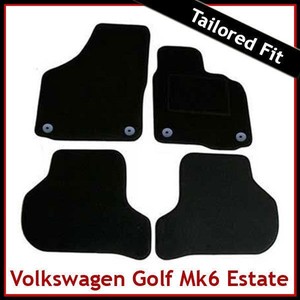 Volkswagen Vw Golf Mk6 Estate 2009 2013 Tailored Carpet Car Mats