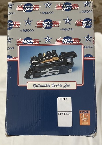 Enesco Lionel Collectible Train Locomotive Engine Cookie Jar 773 Boxed 18” - Picture 18 of 18