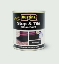 Rustins Quick Dry Step & Tile Floor Paint Gloss All Colours Interior + Exterior