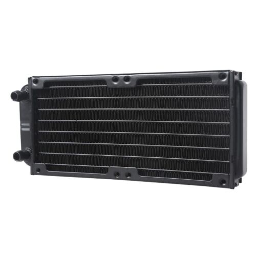 PC Aluminum Radiator Water Cooling 10 Tubes Heat Exchanger Fast Heat Dissipation - Photo 3/12