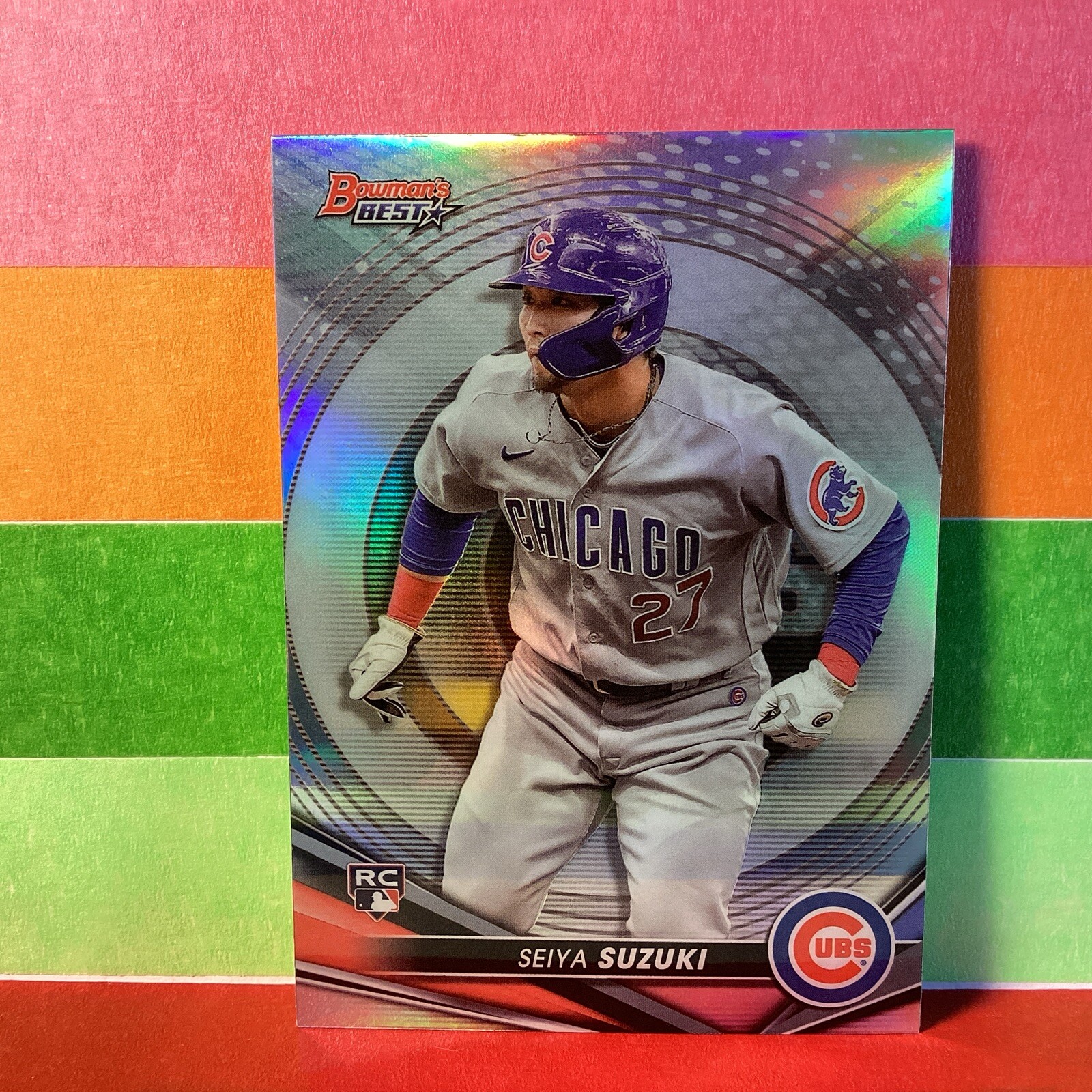 2022 Bowmans Best Seiya Suzuki #41 Silver Refractor Cubs