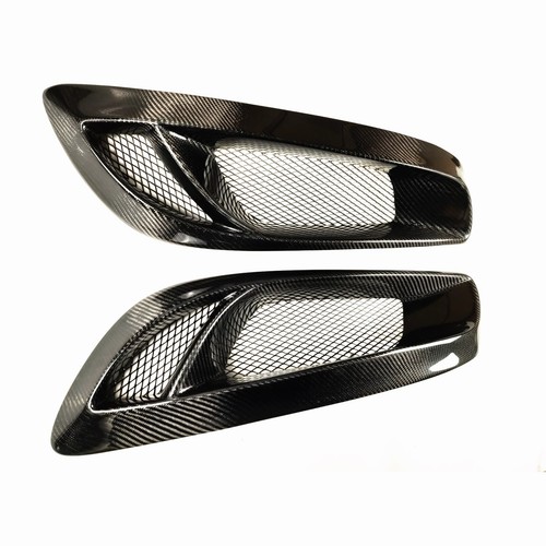 Carbon Fiber Front Fog Light Cover Trim For Hyundai Genesis Coupe 2008-2012 2011 - Picture 2 of 7