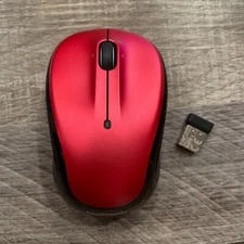 Logitech M325S Wireless Optical Mouse for PC / Laptop -PC & MAC - Brilliant Rose