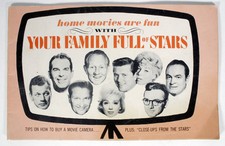 HOME MOVIES ARE FUN MOVIE CAMERA BUYING GUIDE BOB HOPE VINTAGE