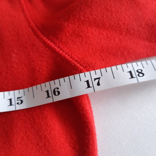 Gap Red Sweatshirt Spellout Boys Size Large P2P 17" - Picture 7 of 14