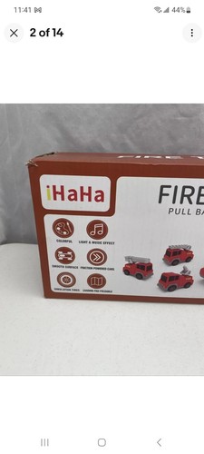 !HaHa Toddler Fire Truck. 5 in 1 Carrier & Transport Truck For Ages 6+ New OB.33 - Picture 2 of 14