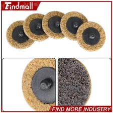Findmall 50 x 2" Coarse Surface Conditioning Discs Roll Lock Die Grinder Pads