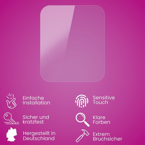 atFoliX Glasfolie für Garmin Forerunner 30 Panzerfolie 9H Schutzpanzer - Photo 3/8
