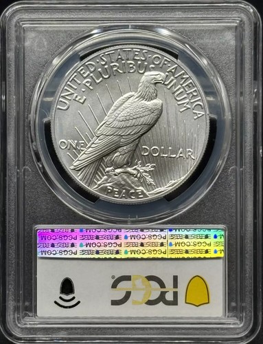 2023 Peace Silver Dollar PCGS MS-69 First Strike - Picture 2 of 4