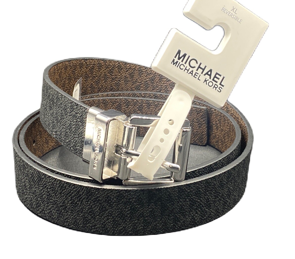 XL NWT Michael Kors Reversible Belt Men Women Luxury Leather  display picture 3
