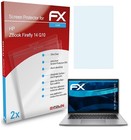 atFoliX 2x Screen Protector voor HP ZBook Firefly 14 G10 duidelijk