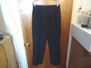 Mens-Victorio-Cuture-Size-32-32-Black-Wrinkle-Resistant-Dress-Pants