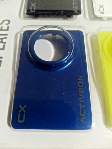 Activeon CX Faceplates Kit 6 Color White Red Blue Orange Lime Purple NEW Genuine - Picture 4 of 4