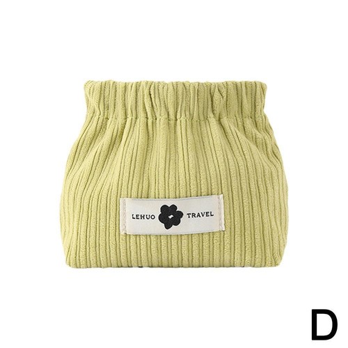 Organizador elástico de corbata para el cabello de pana, bolsa de almacenamiento de lápiz labial elástica I1C2 - Imagen 13 de 21